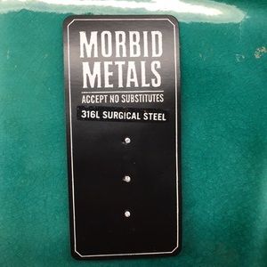 Never worn nose piercings